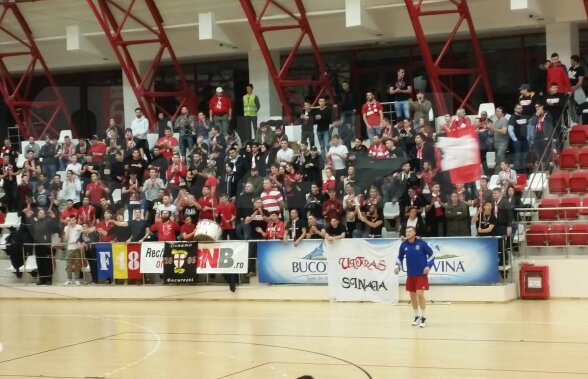 VIDEO + FOTO Spectacol în tribune la handbal! Dinamo, galerie fantastică în fața Stelei » Victorie categorică a "câinilor"