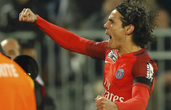 VIDEO Adevăratul "Matador" » Cavani strălucește la PSG: goluri spectaculoase în meciul cu Bordeaux, 0-3