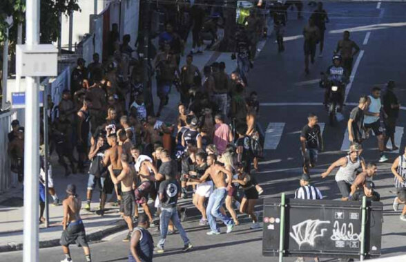Fan ucis la Rio! Un suporter a fost împușcat în piept: ciocniri violente la meciul Botafogo - Flamengo