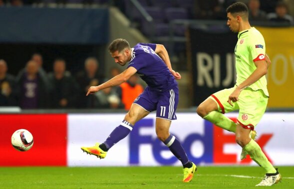 VIDEO Chipciu, pasă de gol pentru Anderlecht în meciul cu Oostende » Stanciu a rămas pe bancă toată partida