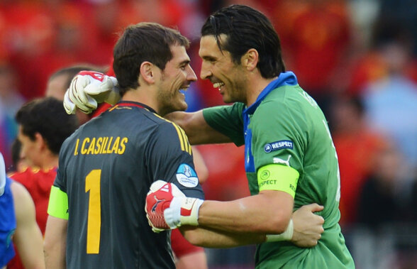 Duelul etern al prietenilor din poartă » Casillas și Buffon vor fi din nou adversari!