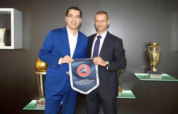 Burleanu, numit într-o funcție importantă la UEFA » Va lucra direct cu reprezentanții Uniunii Europene
