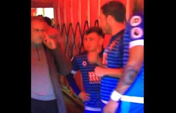 VIDEO "FUCK OFF!" » Mourinho a fost surprins pe camere! Duel tare cu jucătorul care l-a călcat pe cap pe Zlatan!