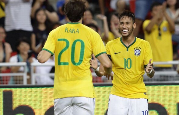 Propunere neobișnuită » Kaka știe ce-i lipsește lui Neymar pentru a fi cel mai bun din lume