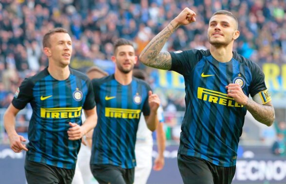 VIDEO Icardi a bătut un record vechi de 70 de ani! Inter a demolat-o pe Atalanta, scor 7-1