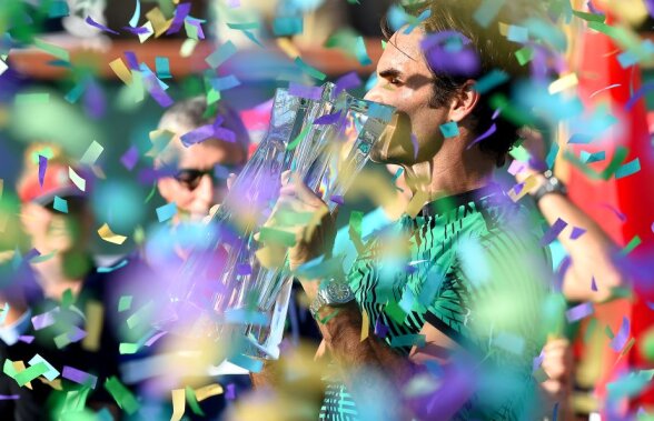 Regele Federer! Elvețianul a triumfat la Indian Wells după o partidă electrizantă cu Stan Wawrinka