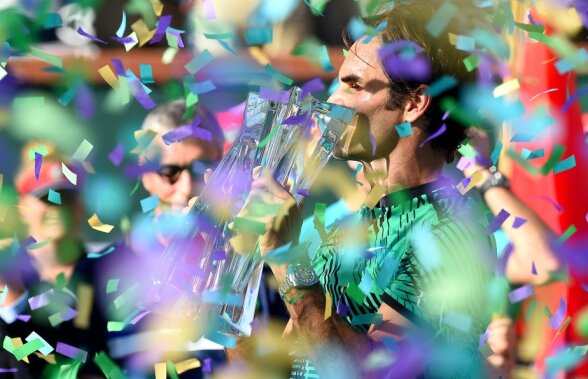 Mister 90 » Federer s-a impus la Indian Wells, ajungând la un număr impresionant de trofee, dintre care 18 sunt de Mare Șlem și 25 de Masters 1000