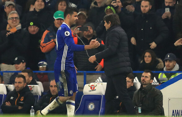 Diego Costa povesteşte cum l-a enervat pe Conte din prima zi: "M-am întors la el cu coada între picioare"