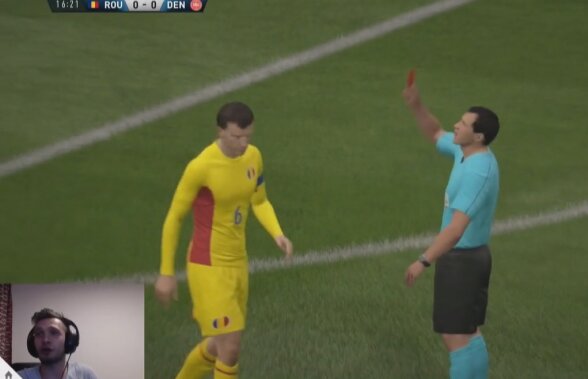 VIDEO Chiricheș eliminat și un final dramatic în România - Danemarca » Așa arată simularea partidei în FIFA 17