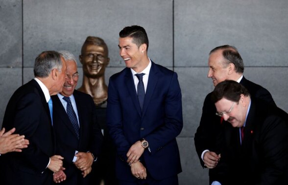 FOTO You had one job :) Noua statuie a lui Ronaldo a cucerit internetul » Cele mai tari 5 glume