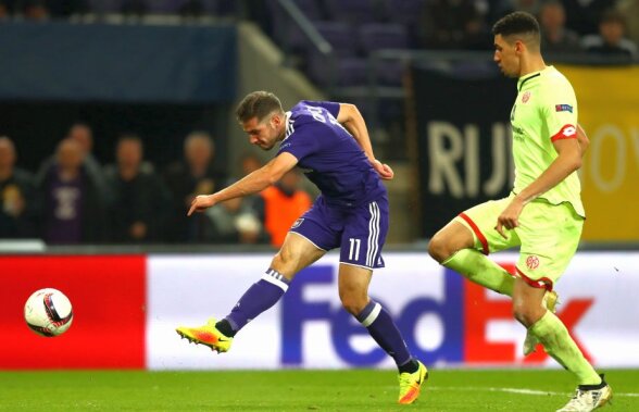 VIDEO Chipciu, gol marcat în victoria lui Anderlecht din prima etapă a play-off-ului » Înfrângere dramatică pentru echipa lui Toșca, în duelul cu Espanyol  