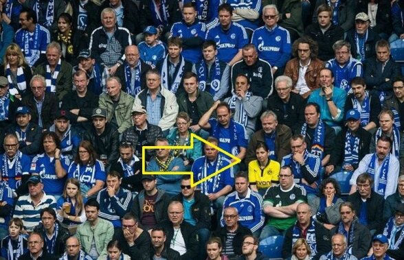 FOTO Bartra s-a ținut de cuvânt » A găsit-o pe fana lui Dortmund din mijlocul suporterilor lui Schalke