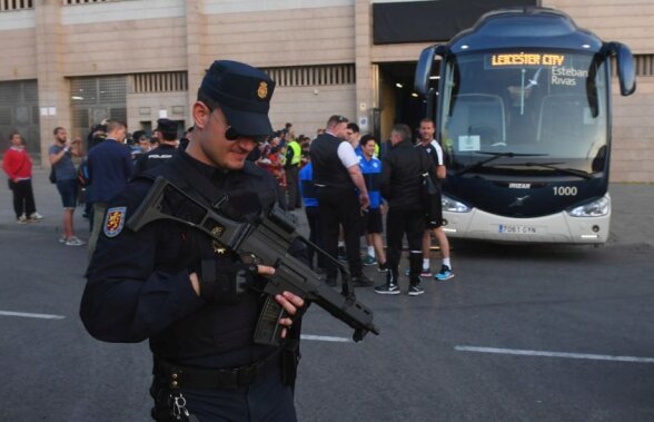 VIDEO Incidente la Madrid înainte de Atletico - Leicester! 8 englezi arestați, 4 răniți 