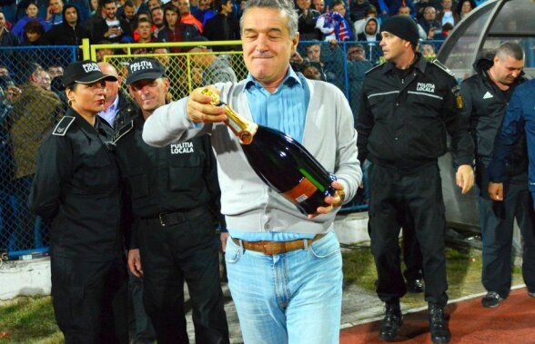 Becali poate deschide șampania: "Steaua, campioană de Paști" » Totul depinde de meciul de azi