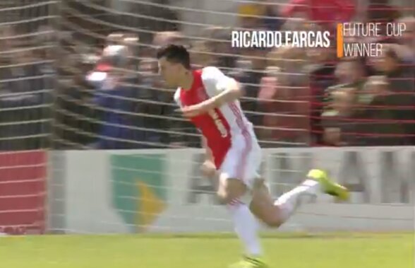 VIDEO Ajax U17 a câștigat Future Cup » Un junior român a fost decisiv pentru olandezi