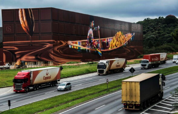 VIDEO Acesta este cel mai mare graffiti din lume. Este cu adevărat spectaculos!