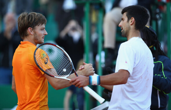  Novak Djokovici a fost eliminat de la Monte Carlo » Niciunul dintre primii 3 favoriţi nu a ajuns în semifinale