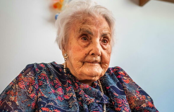 Ea este cea mai bătrână femeie din Europa! Nu o să crezi în ce an s-a născut
