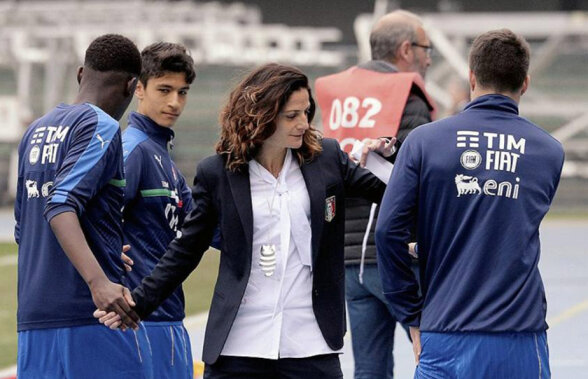 O fostă glorie a fotbalului feminin a devenit selecționer al Italiei U16: "Jucătorii îmi spun mister"