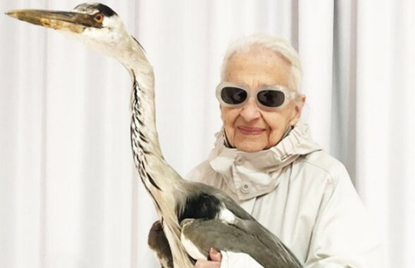 GALERIE FOTO O bătrână de 95 de ani a devenit cea mai recentă senzaţie a modei