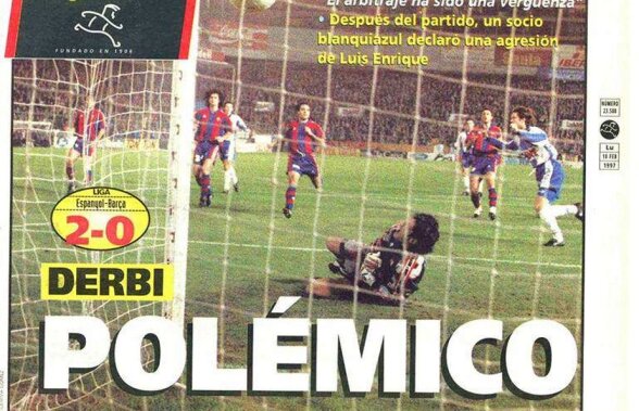REMEMBER » Răducioiu, două goluri în fața lui Gică Popescu într-un derby catalan cu scandal în 1997