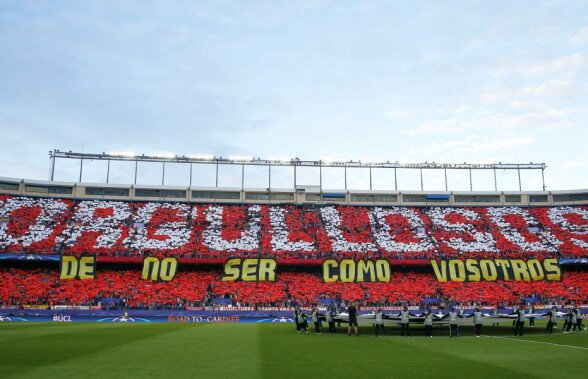 FOTO Fanii lui Atletico au răspuns aroganțelor rivalilor din Madrid: "Mândri că nu suntem ca voi!"