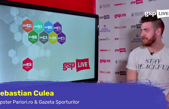 Ponturile lui Sebastian Culea din emisiunea live GSP » Vezi selecțiile din Europa League