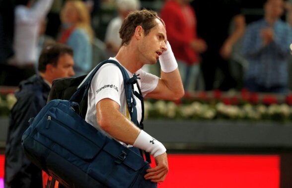 Knock-out! Liderul mondial Andy Murray continuă sezonul horror » Înfrângere clară în turul doi de la Roma