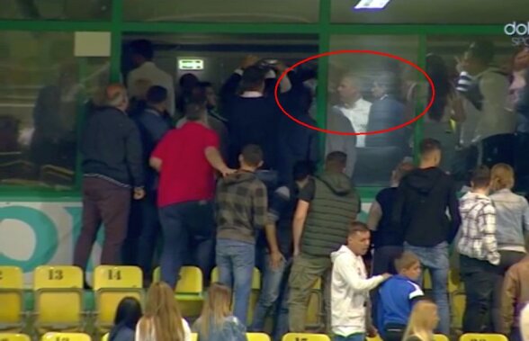 VIDEO Scandal la oficială, în FC Voluntari - CS U Craiova! Patronul oltean, la un pas de bătaie! Șumudică, prins la mijloc 