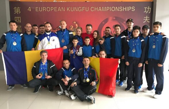 Medalii câştigate de români la Campionatul European de Kungfu (Wushu tradiţional)
