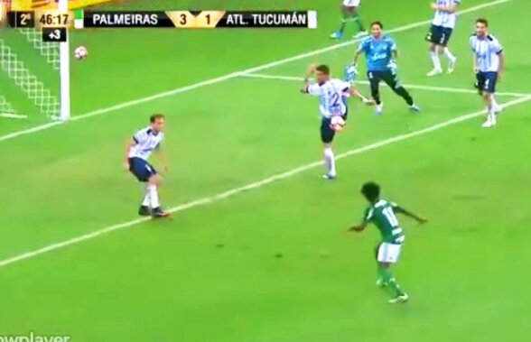 VIDEO Îl mai țineți minte? Un brazilian care a jucat cu Lizarazu sau Ballack a devenit cel mai bătrân jucător care marchează în Copa Libertadores!