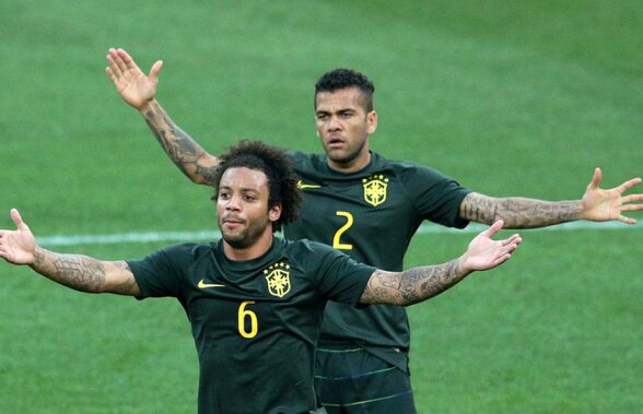 4 zile până la șocul Real-Juve! Ciocnirea extremelor: Dani Alves vs. Marcelo, fundașii de vis ai Braziliei! Cine e mai bun?