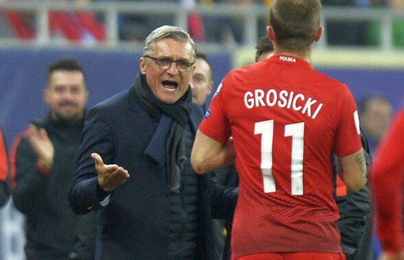 Polonia suferă înainte de meciul cu România » Un om de bază nu va juca, iar selecționerul are probleme