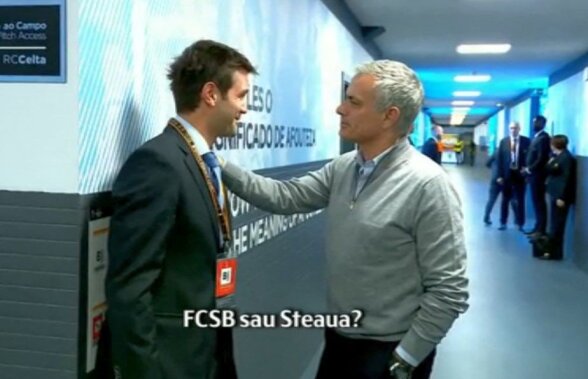 Chivu a dezvăluit toată discuția avută cu Mourinho: "Nu înțelegea de ce e FCSB" + Scouterii lui United cu ochii pe Derby de România
