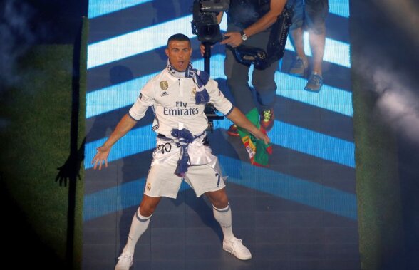 VIDEO Ronaldo a făcut show la petrecerea Realului! A luat microfonul și i-a uimit pe toți » Cum s-a amuzat pe seama lui Messi
