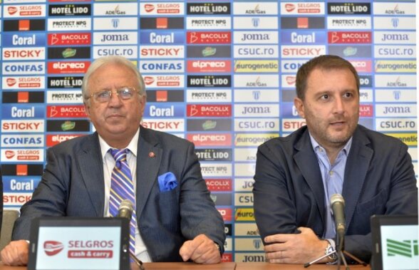 CSU Craiova şi-a prezentat noul antrenor: "Vreau în grupele Europa League şi câştigarea Cupei!"