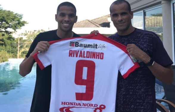 Reacția lui Rivaldo după ce a primit două tricouri ale lui Dinamo » Promisiunea făcută fiului său pentru viitorul sezon