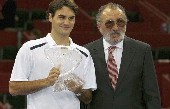 Federer îi răspunde lui Țiriac, după ce românul "l-a tras de urechi": "Vreau să fiu campion pe teren"