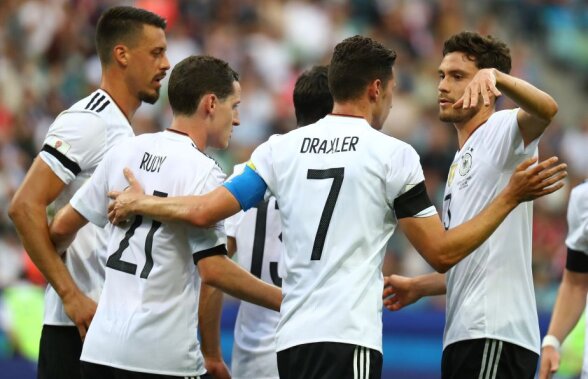 VIDEO + FOTO  Albi ca varul » Nemții au tremurat pe final în partida de debut de la Cupa Confederaţiilor, una cu 5 goluri