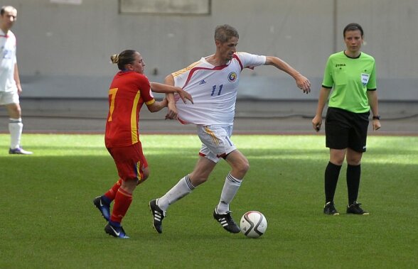 FOTO Naționala feminină de fotbal a jucat un meci cu selecționata Ministerului Afacerilor Externe