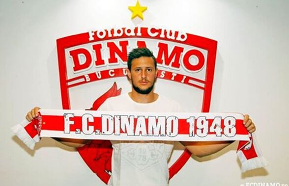 OFICIAL Al doilea transfer la Dinamo! » Fundașul a fost prezentat pe site-ul oficial! EXCLUSIV Prima reacție