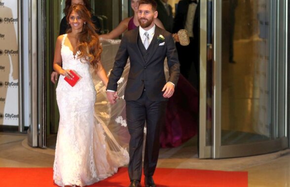 GALERIE FOTO Imagini de la nunta anului » Messi și Antonela s-au căsătorit la Rosario + de ce a surprins apariția lui Pique