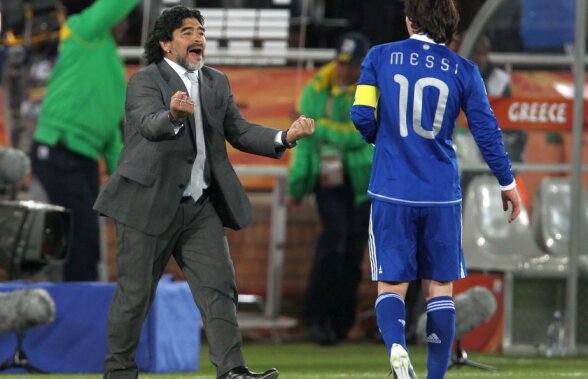 Maradona a reacționat după ce n-a fost chemat la nunta lui Messi: "Probabil, invitația mea s-a pierdut"