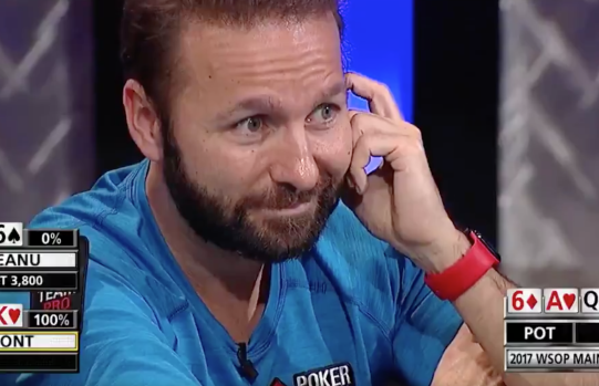 VIDEO Daniel Negreanu continuă să șocheze la poker » Le spune adversarilor ce cărți au în mână! Ce a putut să facă ieri la WSOP