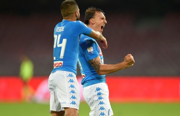 VIDEO Execuție de superfotbalist! Chiricheș a marcat un gol fantastic pentru Napoli