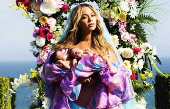 O să râzi copios! Parodie după ce Beyonce a publicat prima fotografie cu gemenii!