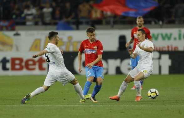 VIDEO FCSB, succes la limită și în al doilea meci al etapei a II-a din Liga1! Echipa lui Dică s-a chinuit la Timișoara, 1-0, deși a jucat o repriză în superioritate numerică 