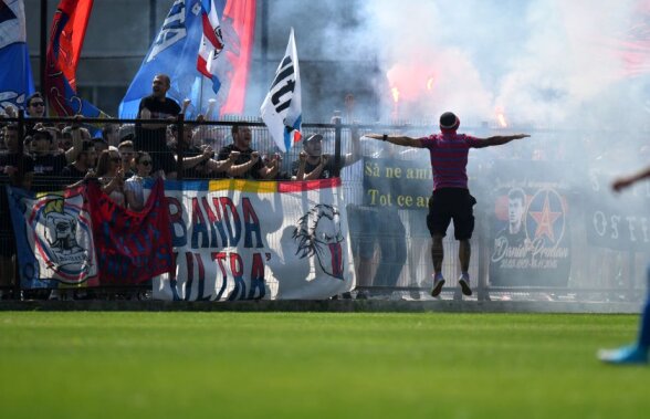 VIDEO + FOTO » CSA Steaua a câștigat categoric primul meci amical de la revenire » Fanii au fost la înălțime: "Nu am renunțat nici n-am plecat vreodată / Am fost și vom rămâne alături de Armată"