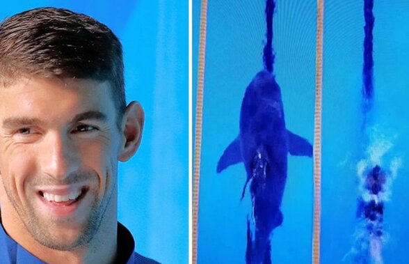 VIDEO Michael Phelps într-o întrecere inedită cu un rechin!