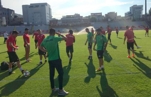 VIDEO+FOTO Dinamoviștii, la antrenamentul oficial înainte de Bilbao » Cum a reacționat Filip când a fost întrebat de eventuala plecare
